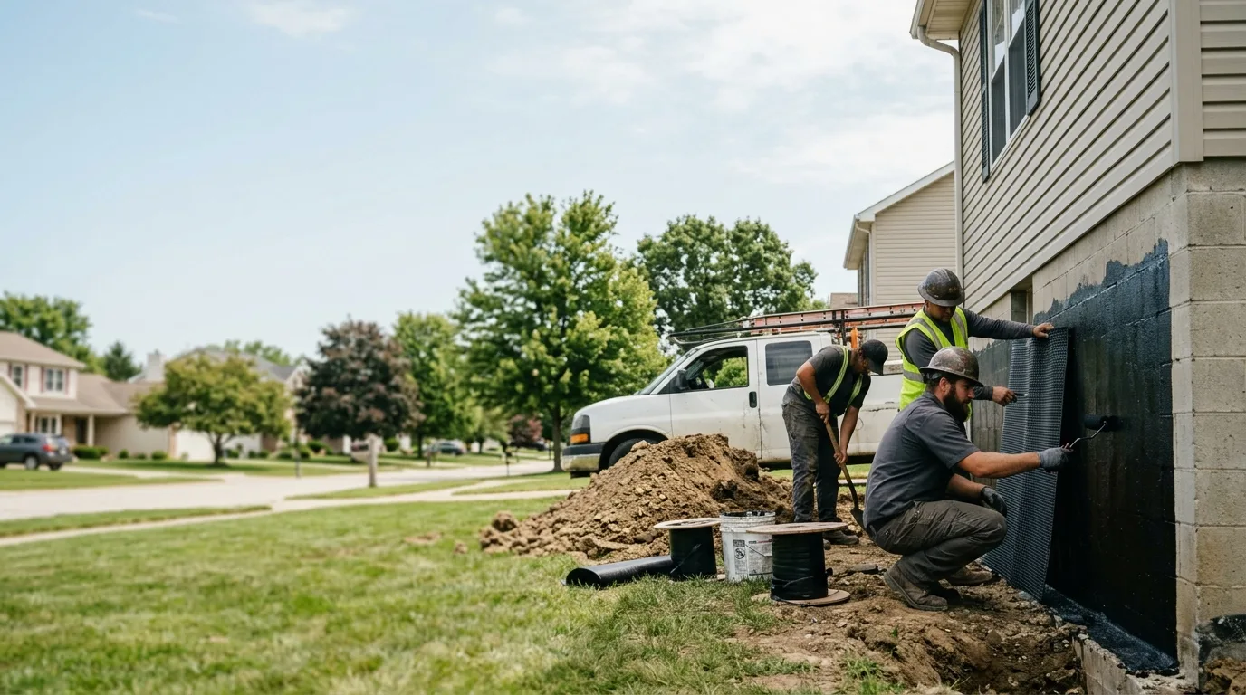 Basement Waterproofing in Shelby, IN near me